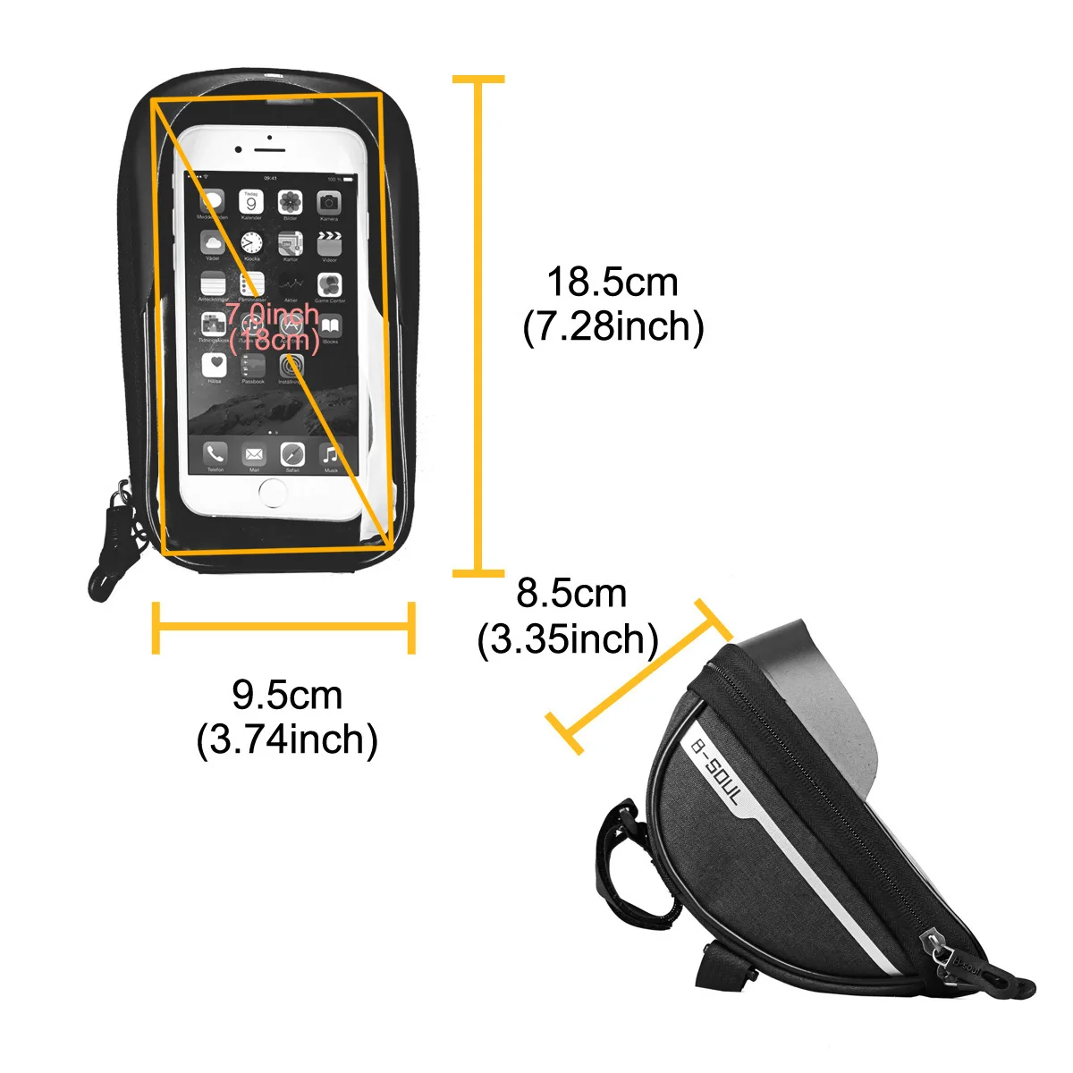 Bicycle Frame Front Top Tube B - Youtube Phone Accessories ulasan dan harga