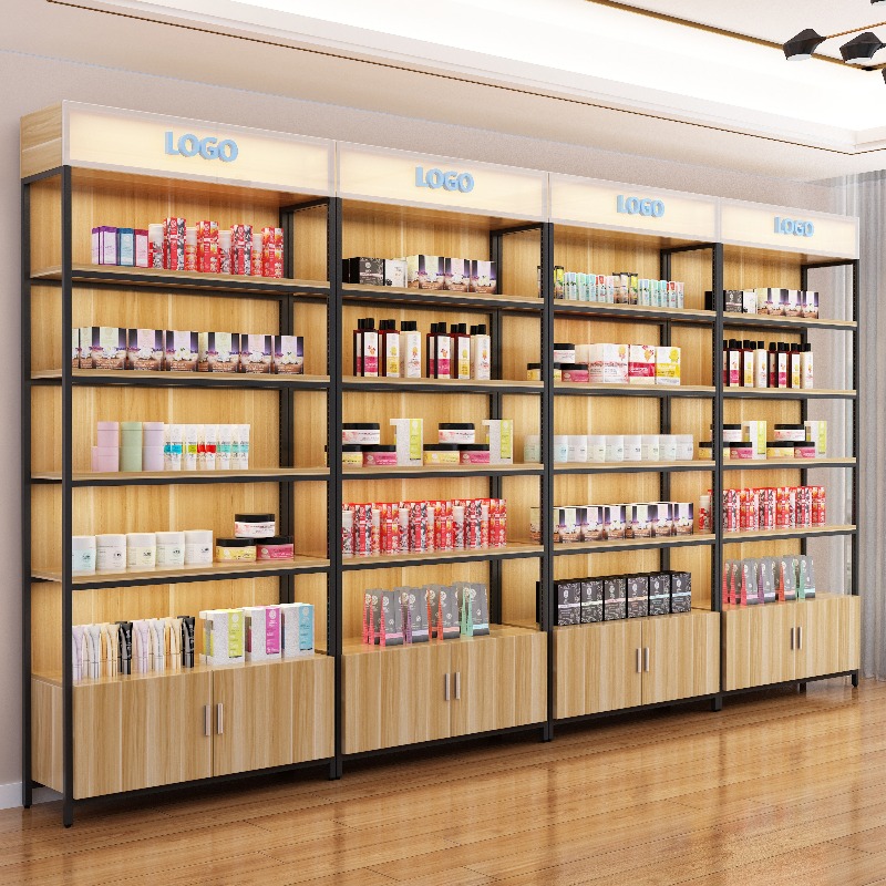 Adjustable Display Cabinet Cos - Phone Accessories Cabinet ulasan dan harga