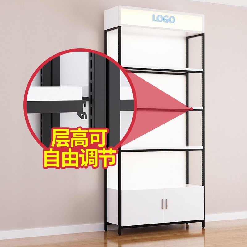 Adjustable Display Cabinet Cos - Phone Accessories Cabinet ulasan dan harga