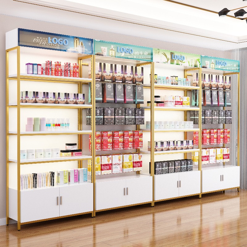 Adjustable Display Cabinet Cos - Phone Accessories Cabinet ulasan dan harga