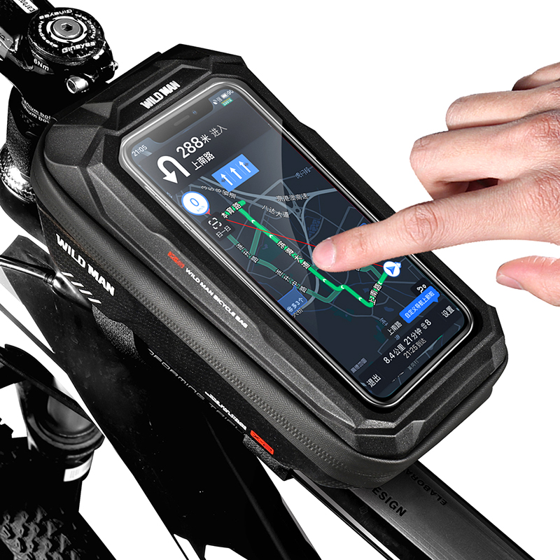 WILD MAN Bike Bag Front Cyclin - Youtube Phone Accessories ulasan dan harga