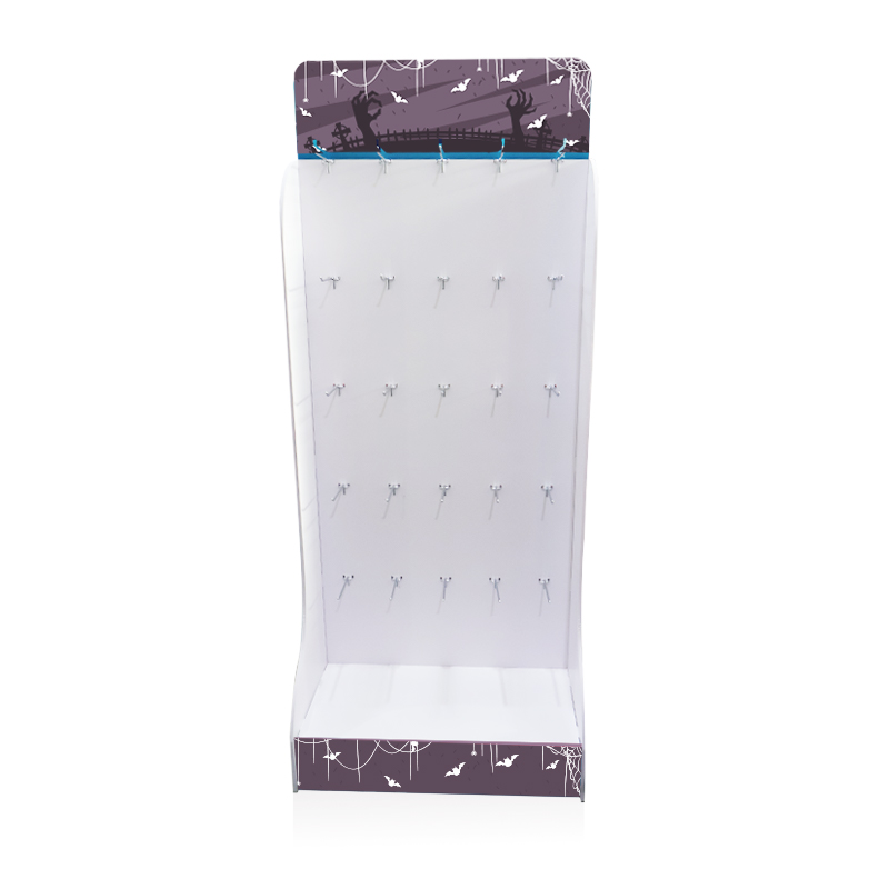 custom.Supermarket Portable PV - Phone Accessories Rack Display ulasan dan harga