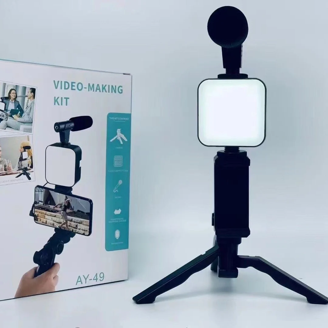 Smartphone Vlogging Kit With T - Youtube Phone Accessories ulasan dan harga
