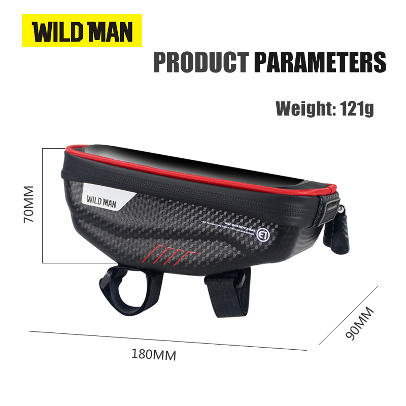 WILD MAN Bicycle Bag 6.0 Inch  - Youtube Phone Accessories ulasan dan harga