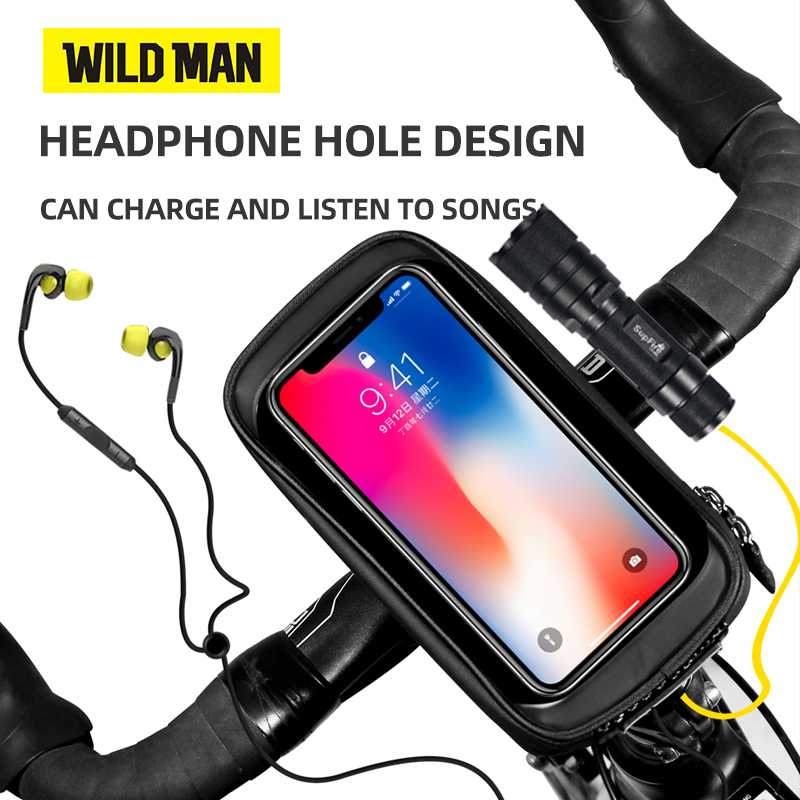 WILD MAN Bicycle Bag 6.0 Inch  - Youtube Phone Accessories ulasan dan harga