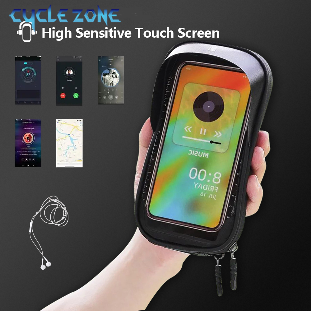 Bicycle Phone Bag Bike Top Fro - Youtube Phone Accessories ulasan dan harga