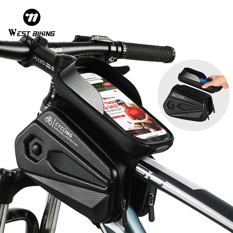 WEST BIKING Bicycle Top Tube B - Youtube Phone Accessories ulasan dan harga