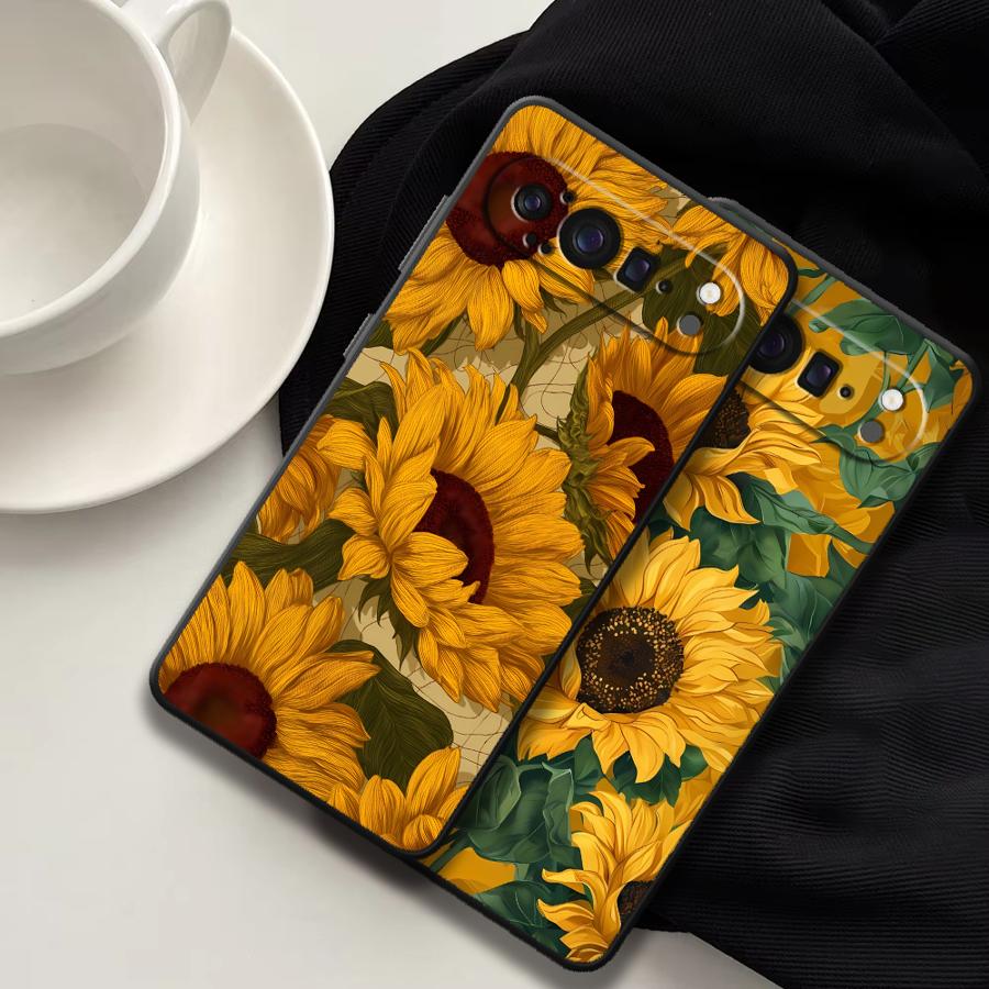 Sunflower Sea Funda Phone Cove - Google Pixel 8A ulasan dan harga