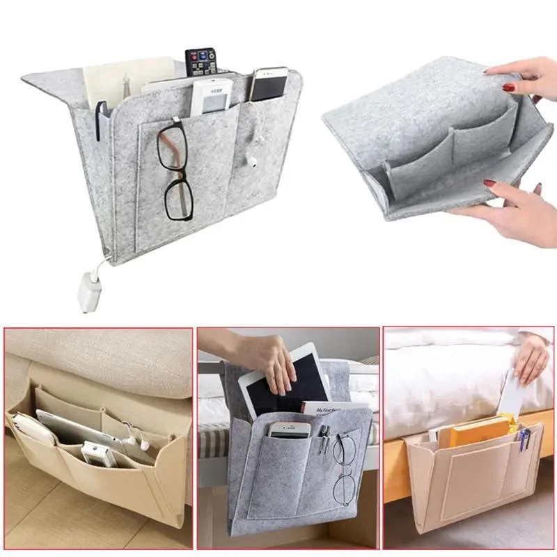 Bedside Storage Organizer, Bed - Phone Accessories Cabinet ulasan dan harga