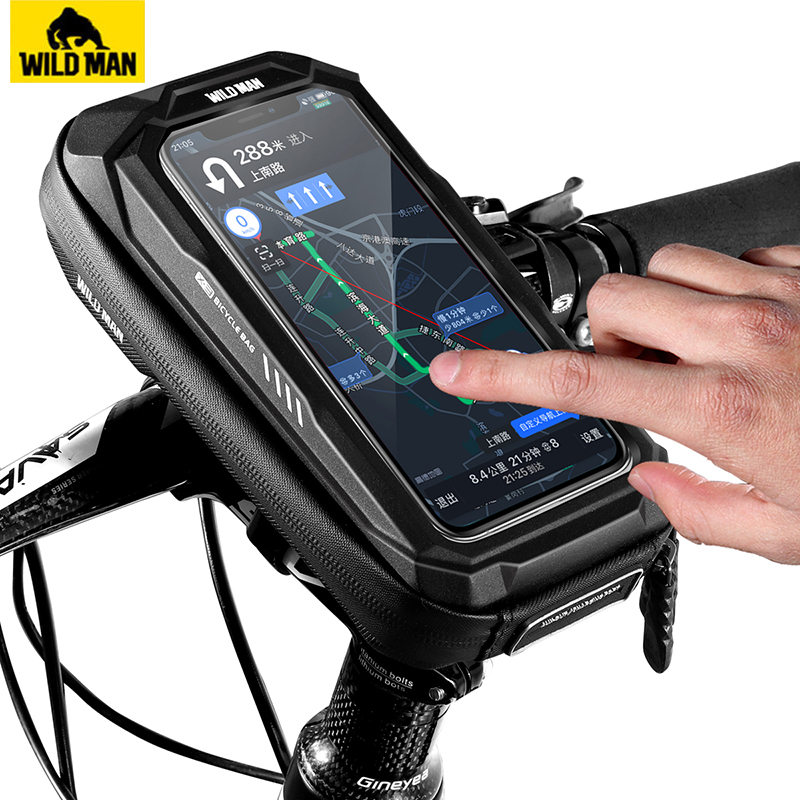 WILD MAN Rainproof Bicycle Fro - Youtube Phone Accessories ulasan dan harga