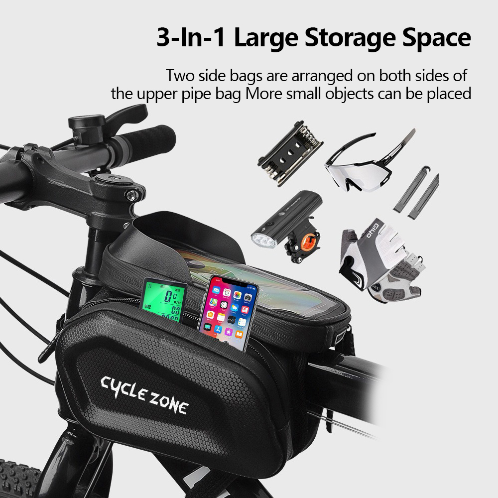 Bicycle Bag Touch Screen Phone - Youtube Phone Accessories ulasan dan harga
