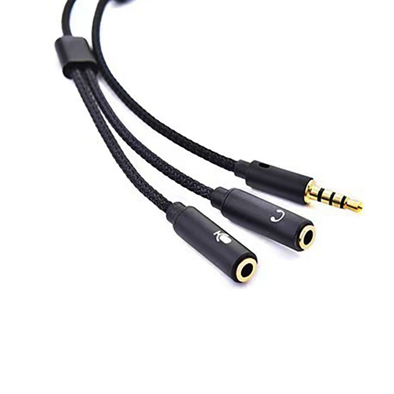 3.5mm Audio Splitter Y Jack 1  - Earphone Splitter Jack ulasan dan harga