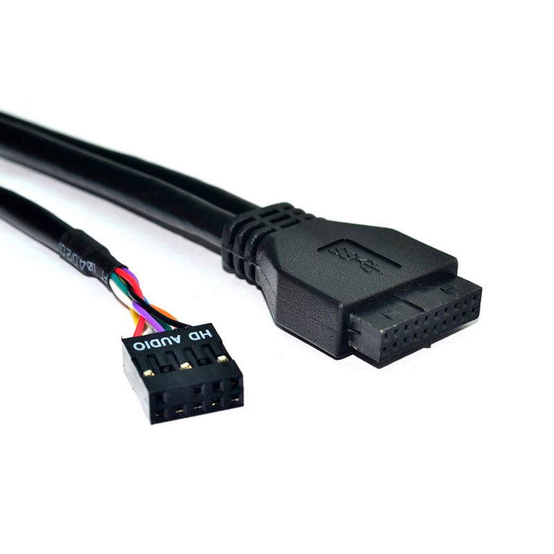 2 Port USB 3.0 Hub Splitter HD - Earphone Splitter Jack ulasan dan harga
