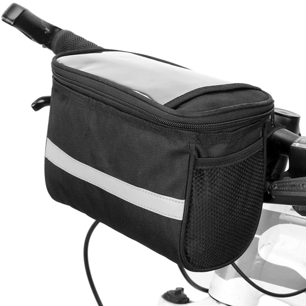 Bicycle Front Handlebar Bag Ou - Youtube Phone Accessories ulasan dan harga