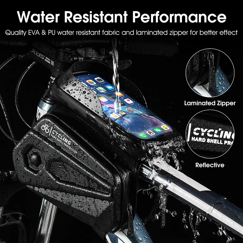 WEST BIKING Bicycle Bag Front  - Youtube Phone Accessories ulasan dan harga