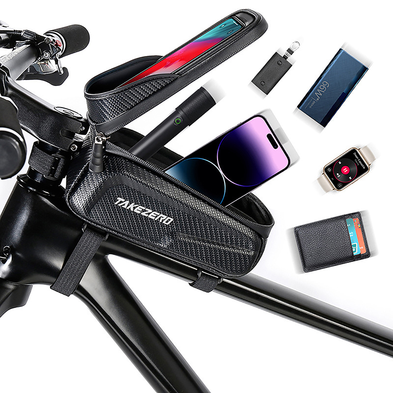 New Bicycle Bag Waterproof Tou - Youtube Phone Accessories ulasan dan harga