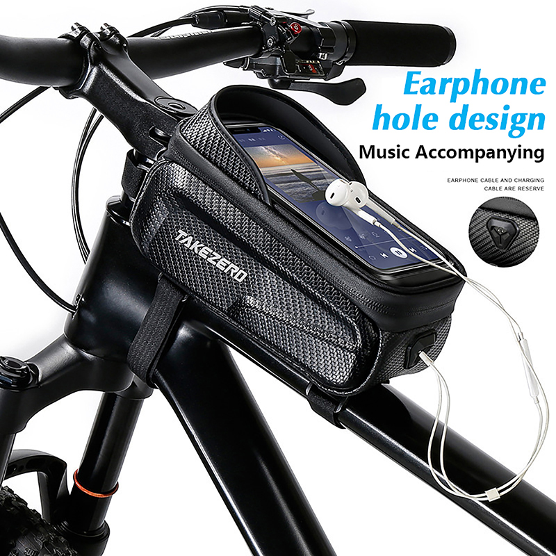 New Bicycle Bag Waterproof Tou - Youtube Phone Accessories ulasan dan harga