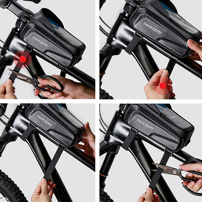 New Bicycle Bag Waterproof Tou - Youtube Phone Accessories ulasan dan harga