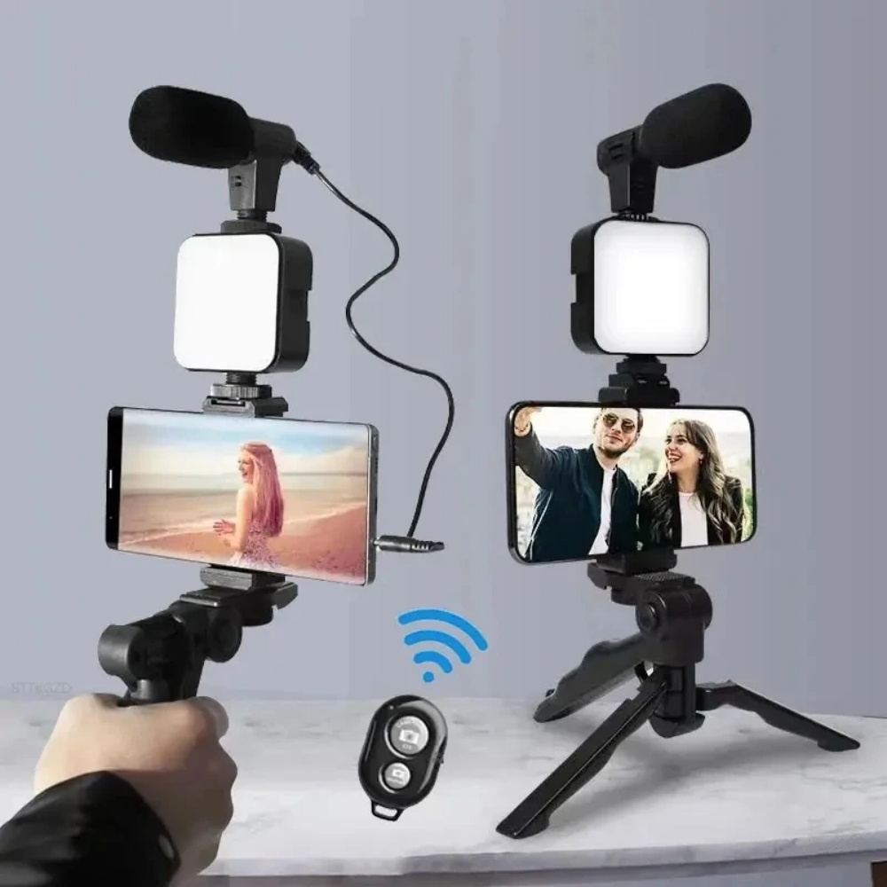 Smartphone Vlogging Kit With T - Youtube Phone Accessories ulasan dan harga