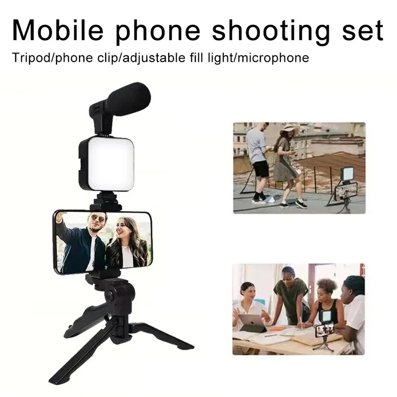 Smartphone Vlogging Kit With T - Youtube Phone Accessories ulasan dan harga