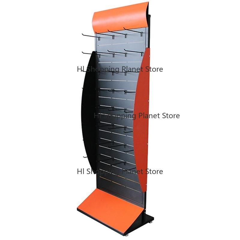 Customized Modern Metal Slatwa - Phone Accessories Rack Display ulasan dan harga