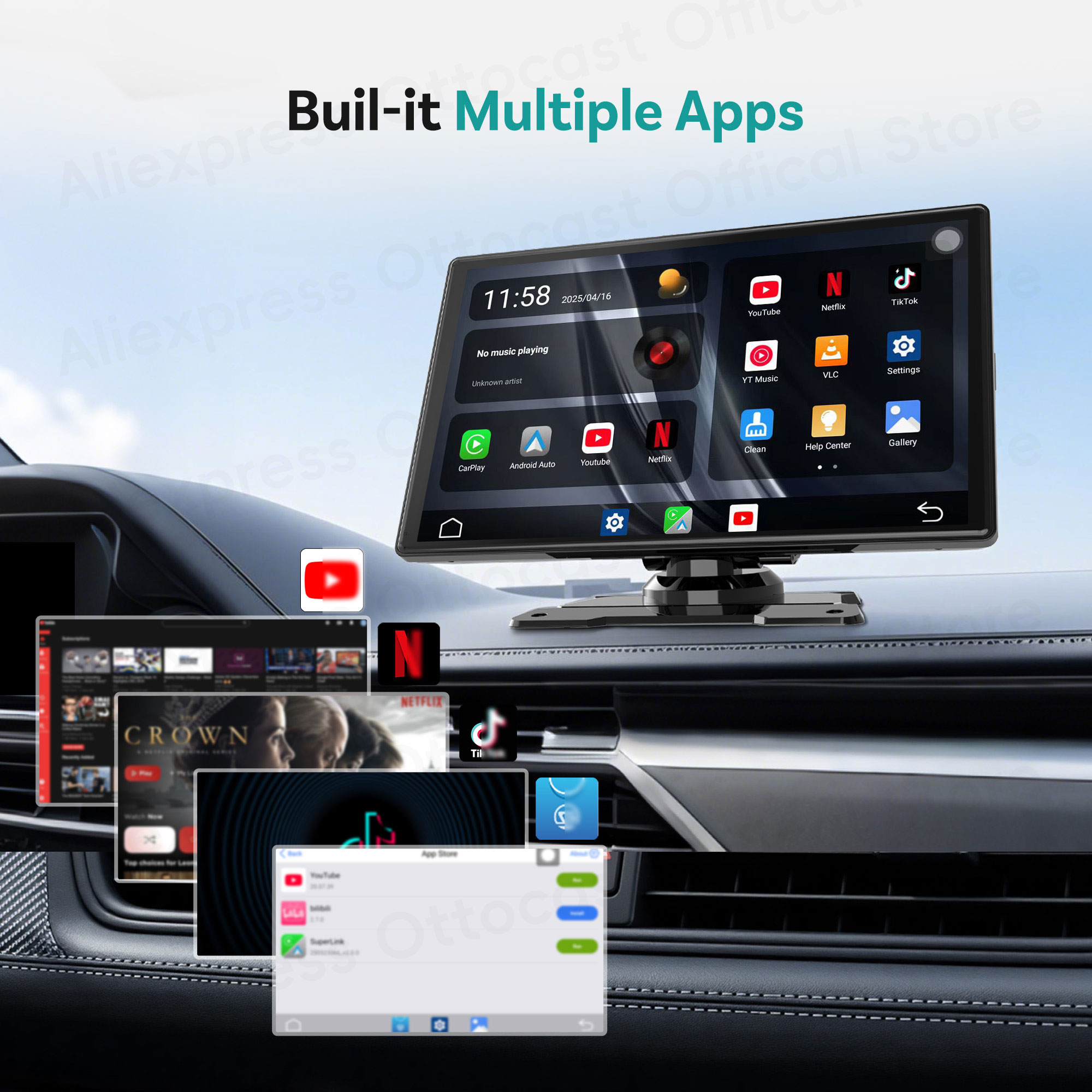 Ottocast Express Android Car T - Youtube Phone Accessories ulasan dan harga