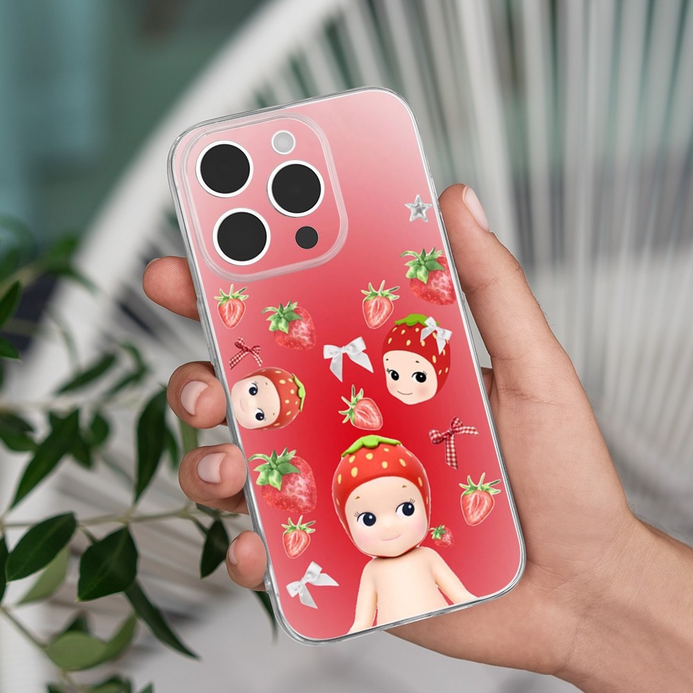 Stawberry S-Sonny A-Angel Ctue - Phone Accessories Like Sonny Angel ulasan dan harga