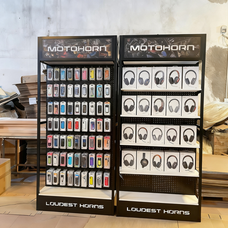 custom.Mingtang Mobile Shop Co - Phone Accessories Rack Display ulasan dan harga