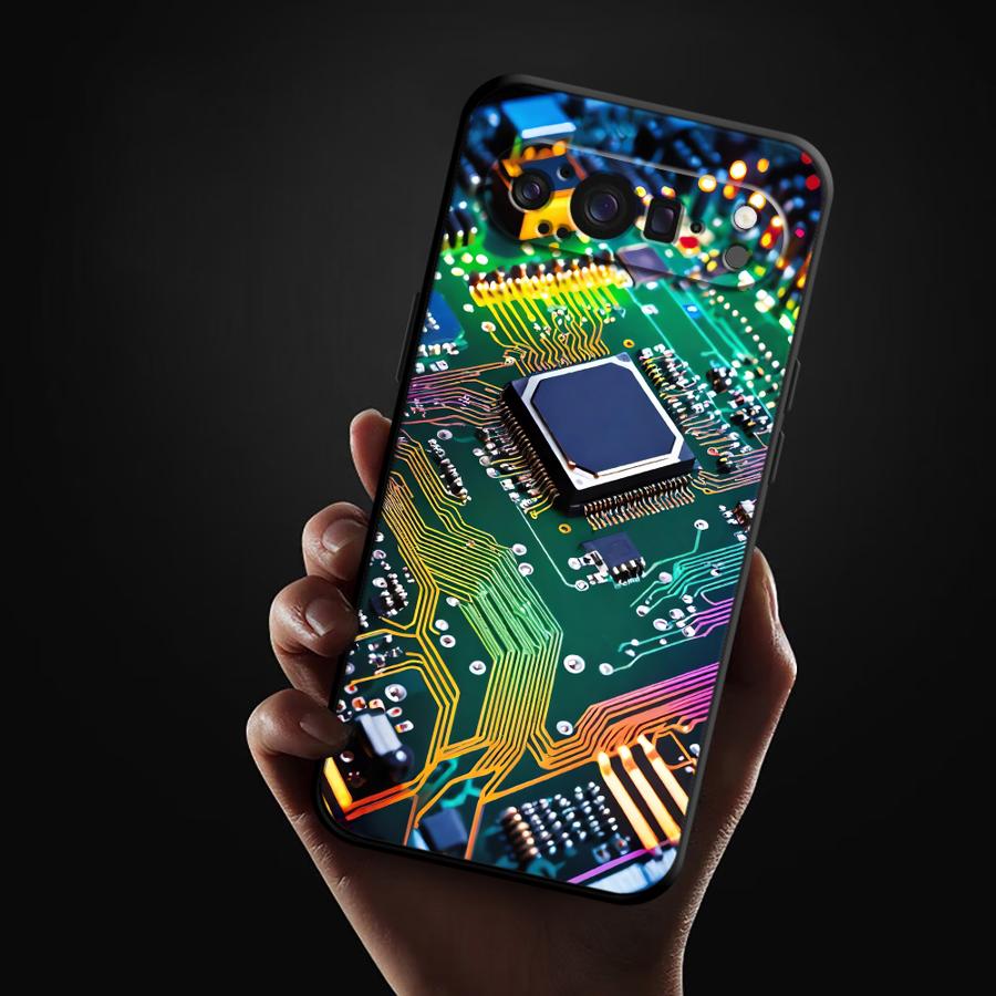 Retro Circuit Board Funda Phon - Google Pixel 8A ulasan dan harga