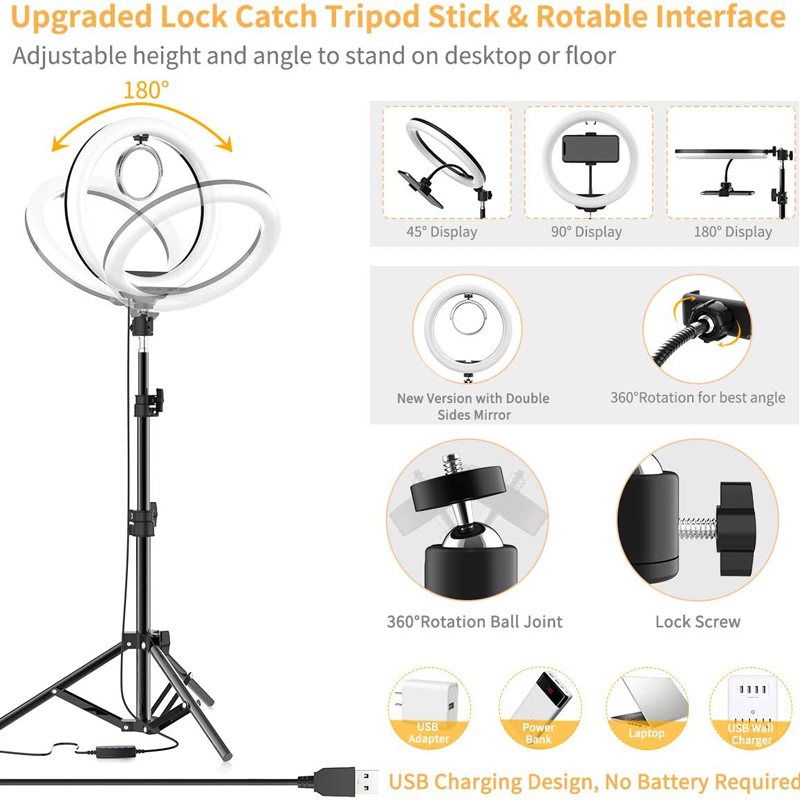 16cm 26cm 33cm LED Ring Lights - Youtube Phone Accessories ulasan dan harga