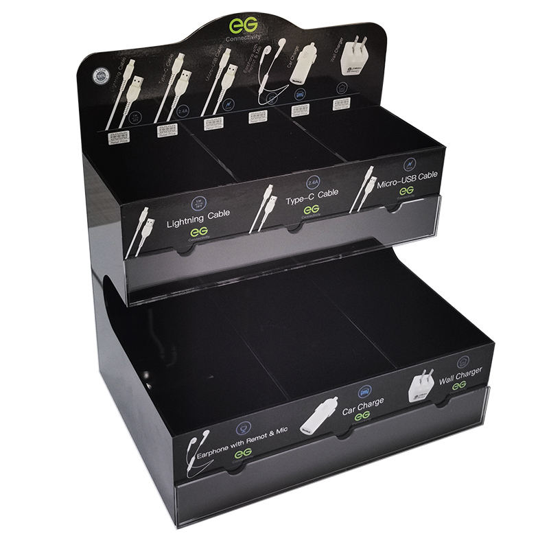 custom.Tinya Modern USB Cables - Phone Accessories Rack Display ulasan dan harga